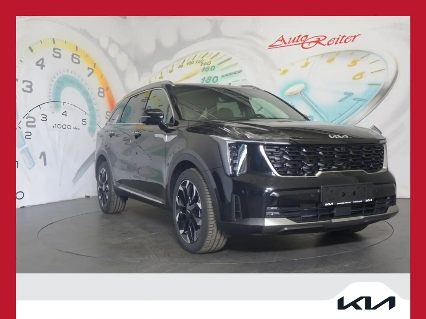 Kia Sorento 2,2 CRDi SCR AWD Platin DCT *VOLLAUSSTATTUNG* Schwarz - 1