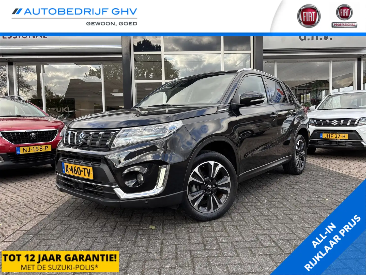 Suzuki Vitara 1.4 Boosterjet 129pk Smart Hybrid Style Automaat | Zwart - 1