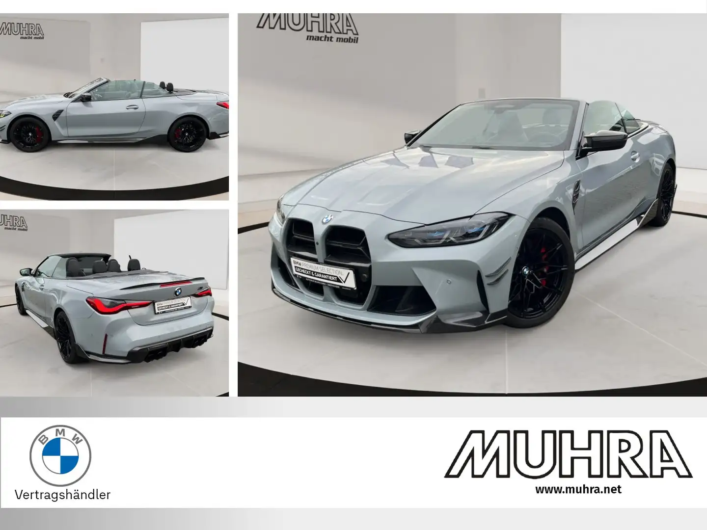 BMW M4 Competition M Performance Parts Driver´s Pack HUD Grau - 1