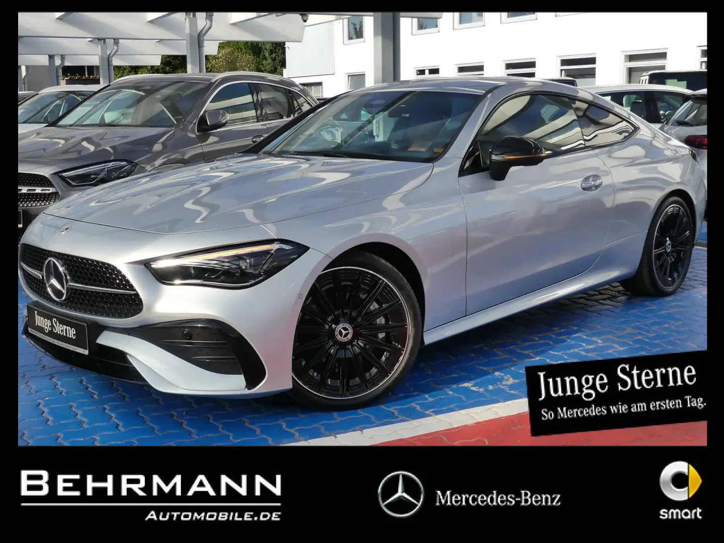 Mercedes-Benz CLE 450 CLE 450 AMG 4M Coupé ++NightPaket+AHK+Ambiente++ Silber - 1