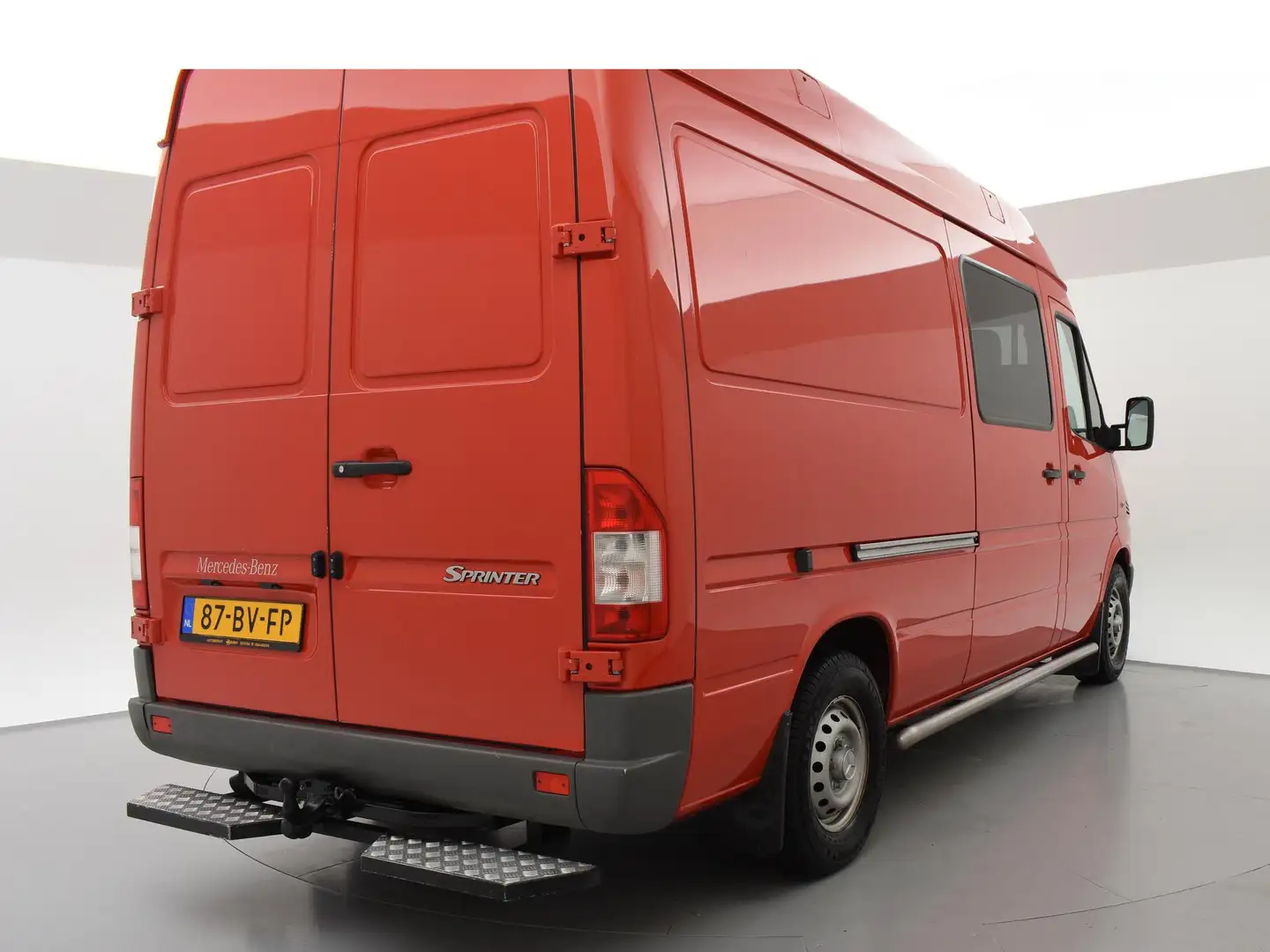 Mercedes-Benz Sprinter 316 CDI 2.7 156 PK DUBBEL CABINE AUT. 23.905 KM! * Rood - 2
