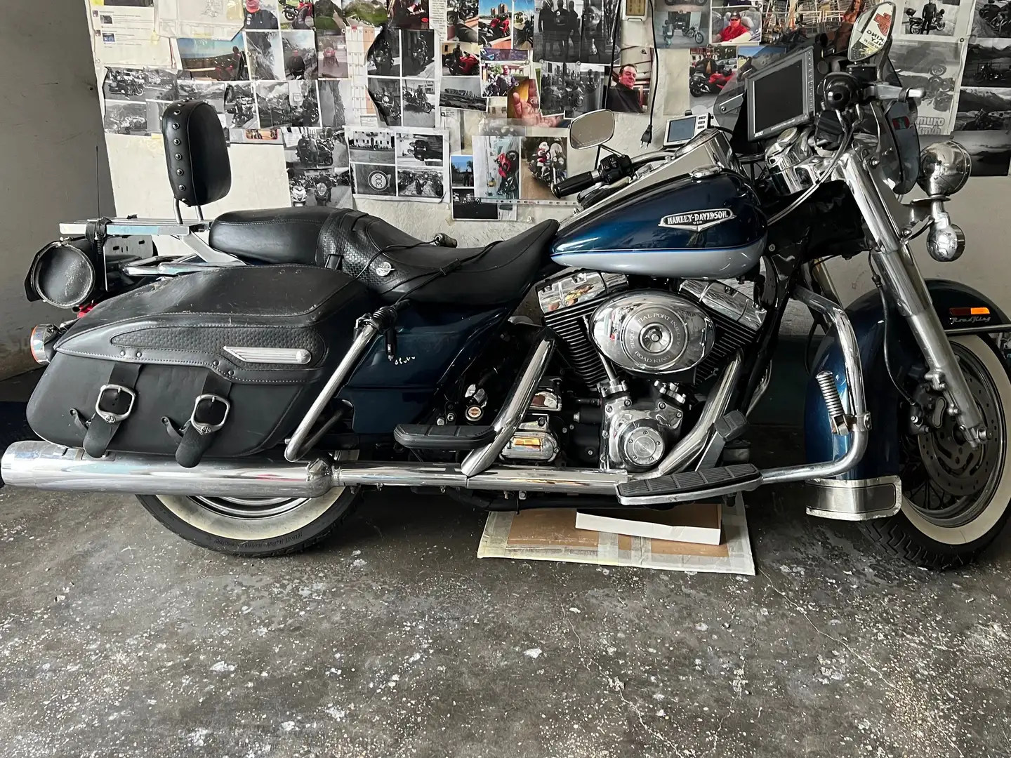 Harley-Davidson Road King Blu/Azzurro - 1