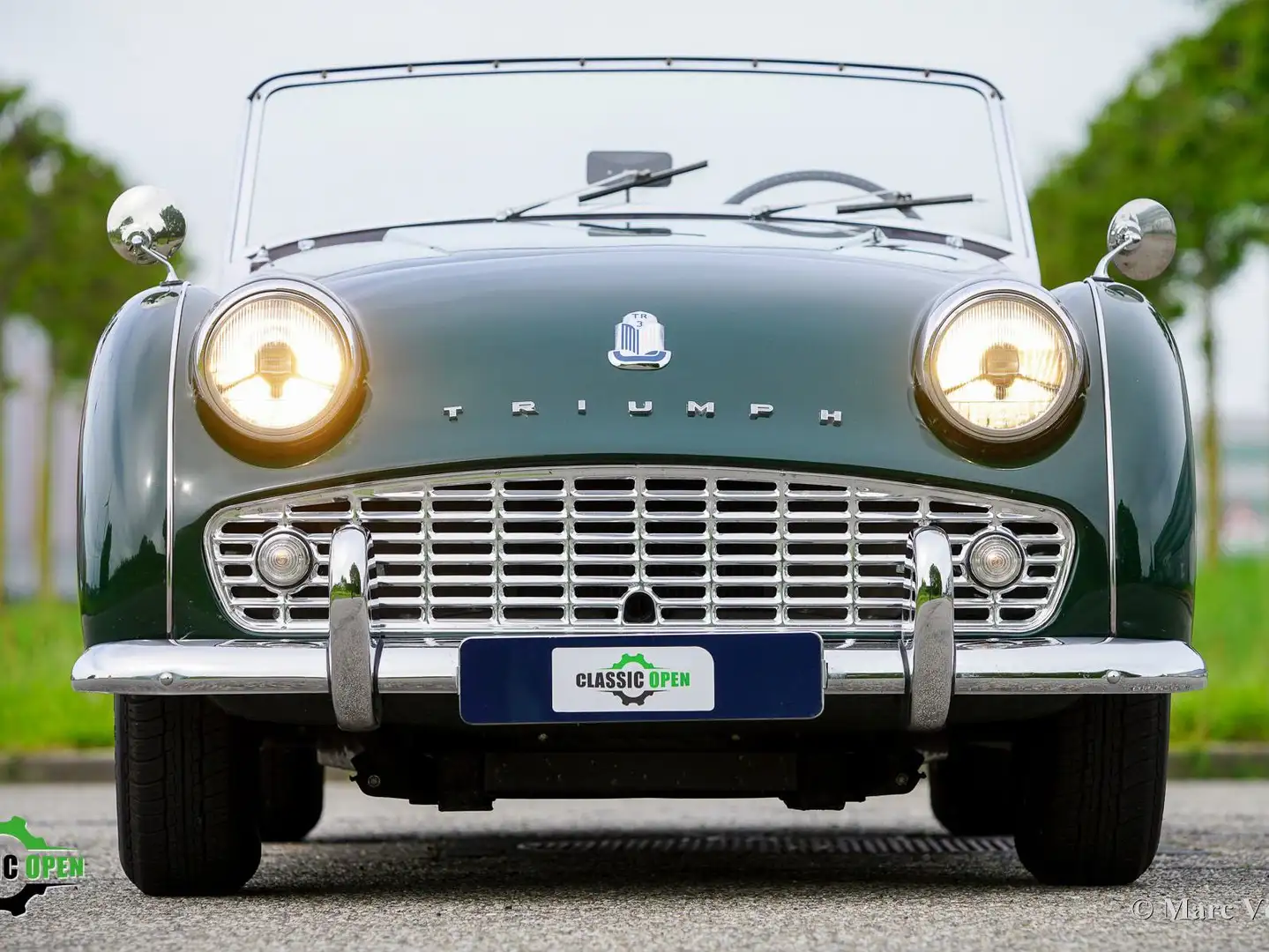 Triumph TR3 TR3A Verde - 2