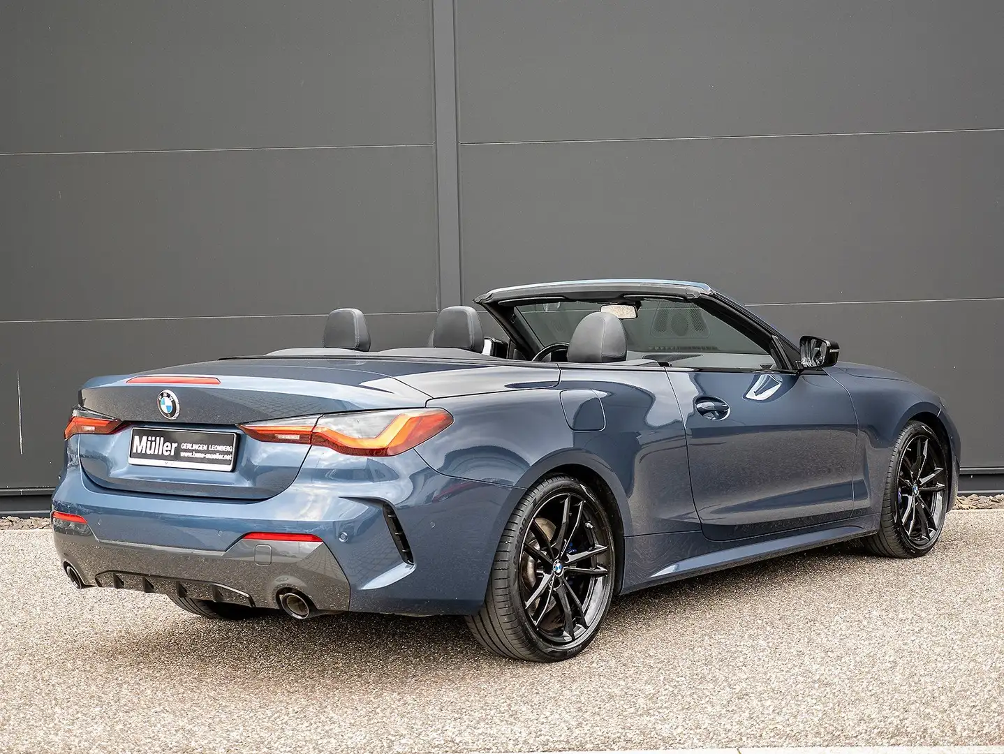 BMW 430 i Cabrio M Sportpaket HUD Kamera H/Ksound 1VB Bleu - 2