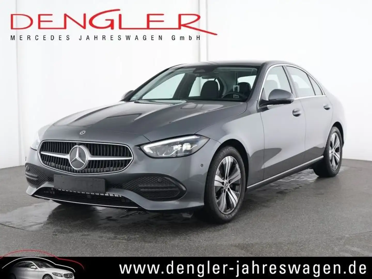 Mercedes-Benz C 180 ANHÄNGERKUPPLUNG*360*LED Avantgarde Adv Gris - 1