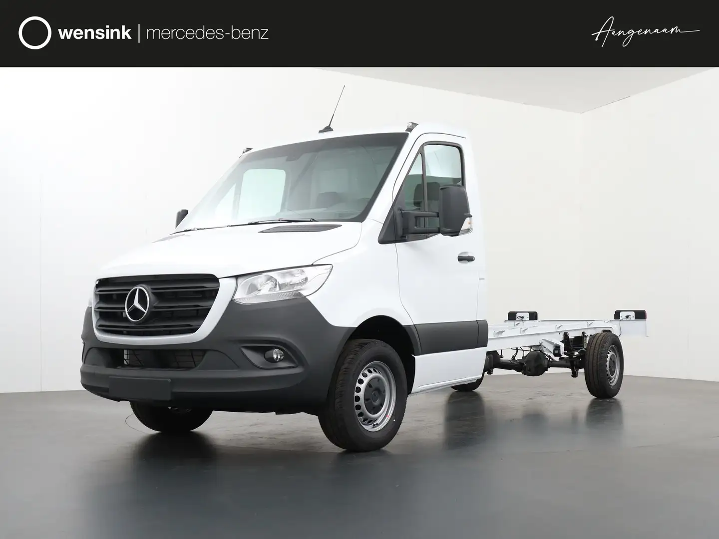 Mercedes-Benz Sprinter 317 CDI L3 Chassis | Automaat | Airconditioning | Blanco - 1