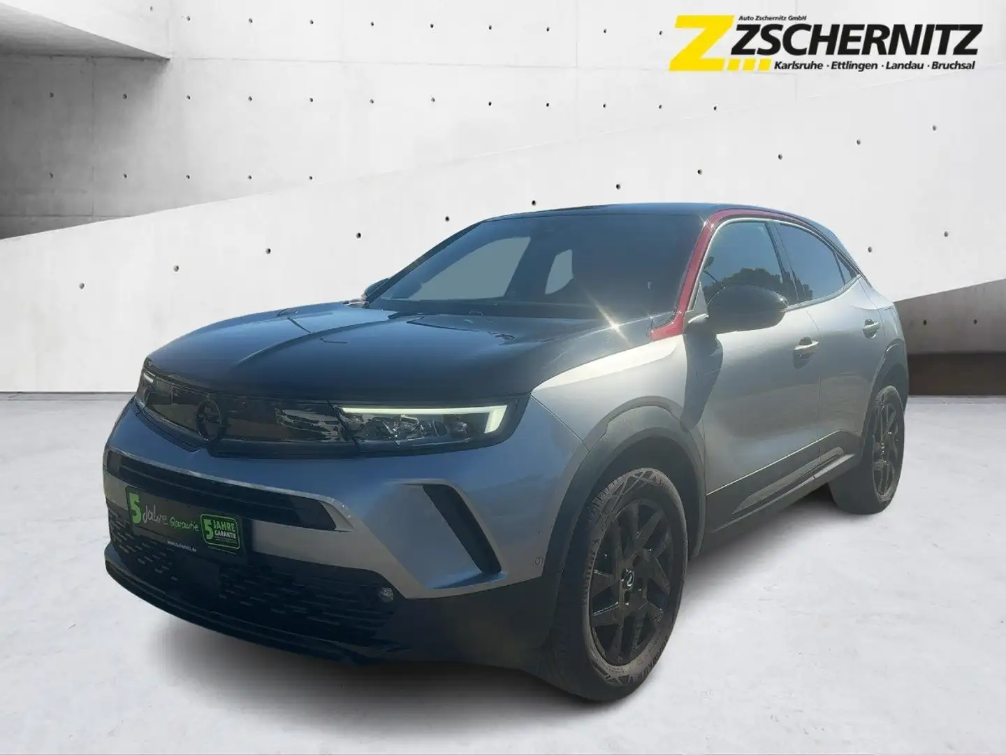 Opel Mokka 1.2 Turbo GS Line LED+Navi+SHZ+KeyLess+LM Gris - 1