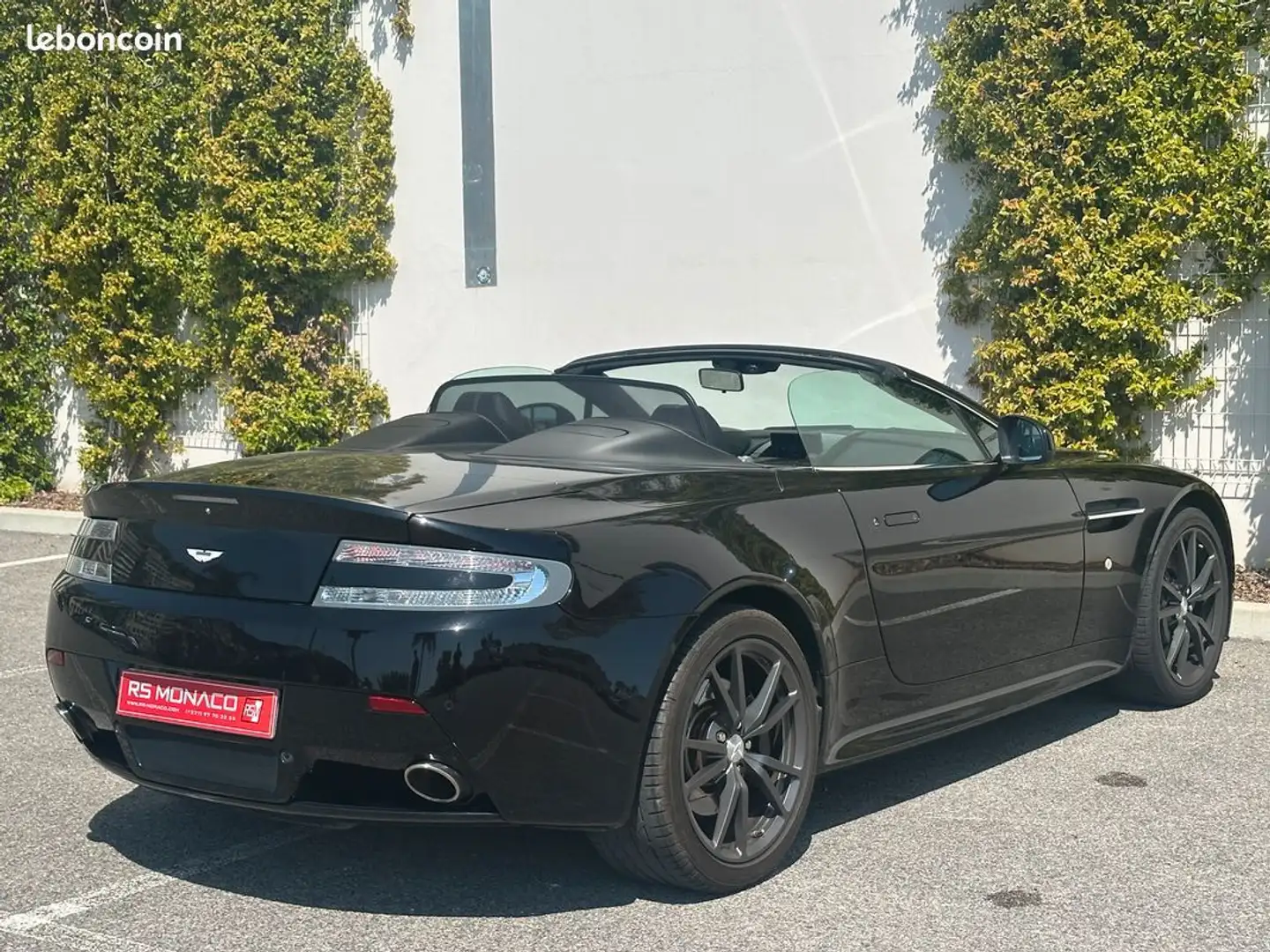 Aston Martin V8 s roadster Noir - 2