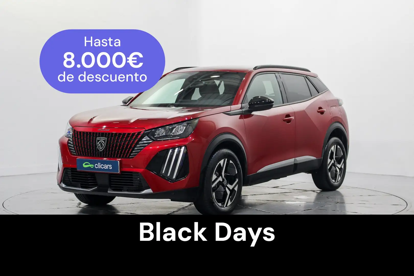 Peugeot 2008 1.2 PureTech S&S Allure 100 Rojo - 1