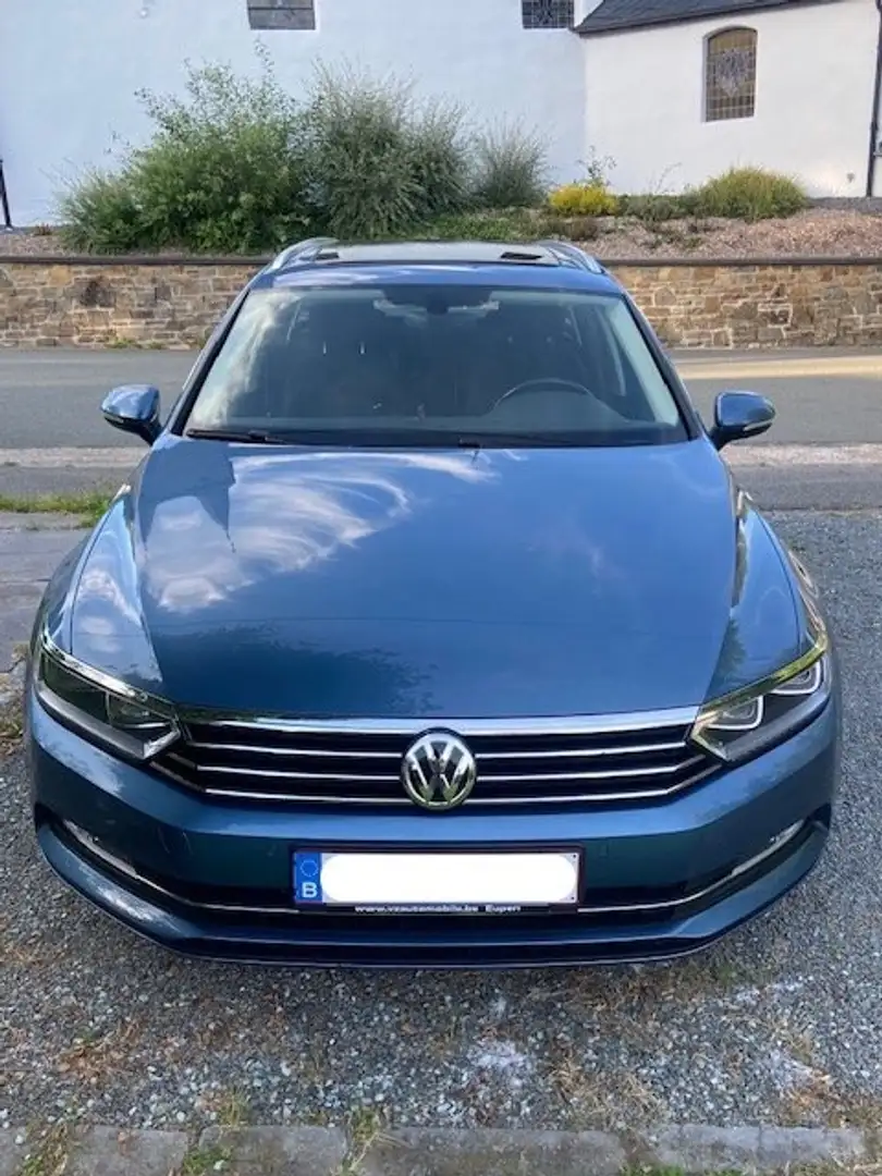 Volkswagen Passat Variant Passat SW 2.0 CR TDi Highline DSG Blauw - 2