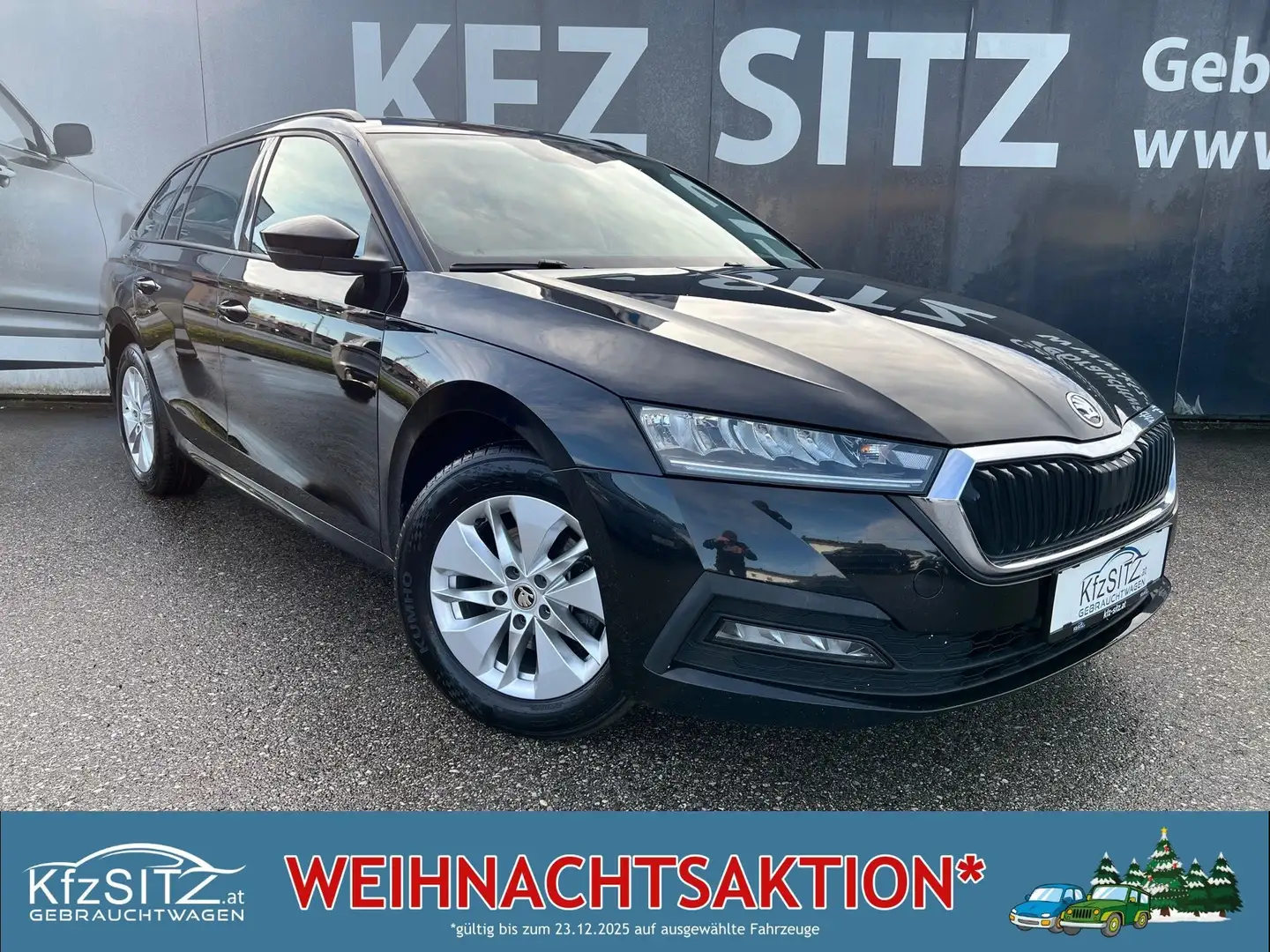 Skoda Octavia Combi 2,0 TDI Ambition DSG | NAVI/KESSY Schwarz - 1
