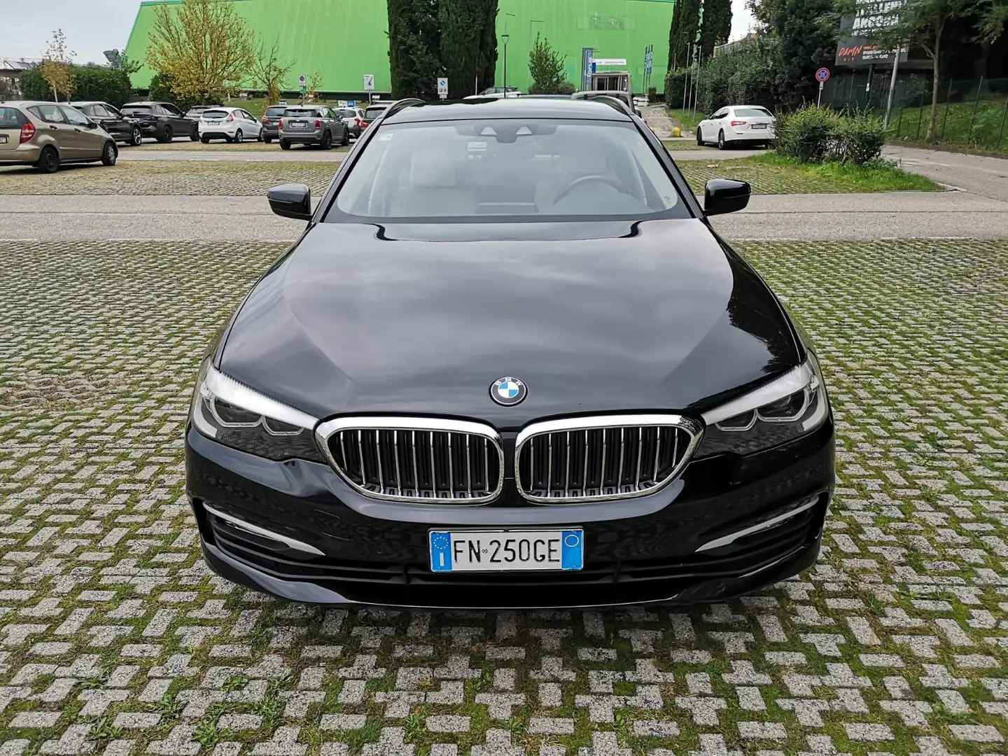 BMW 520 520d xdrive touring sedili comfort ventilati Nero - 1