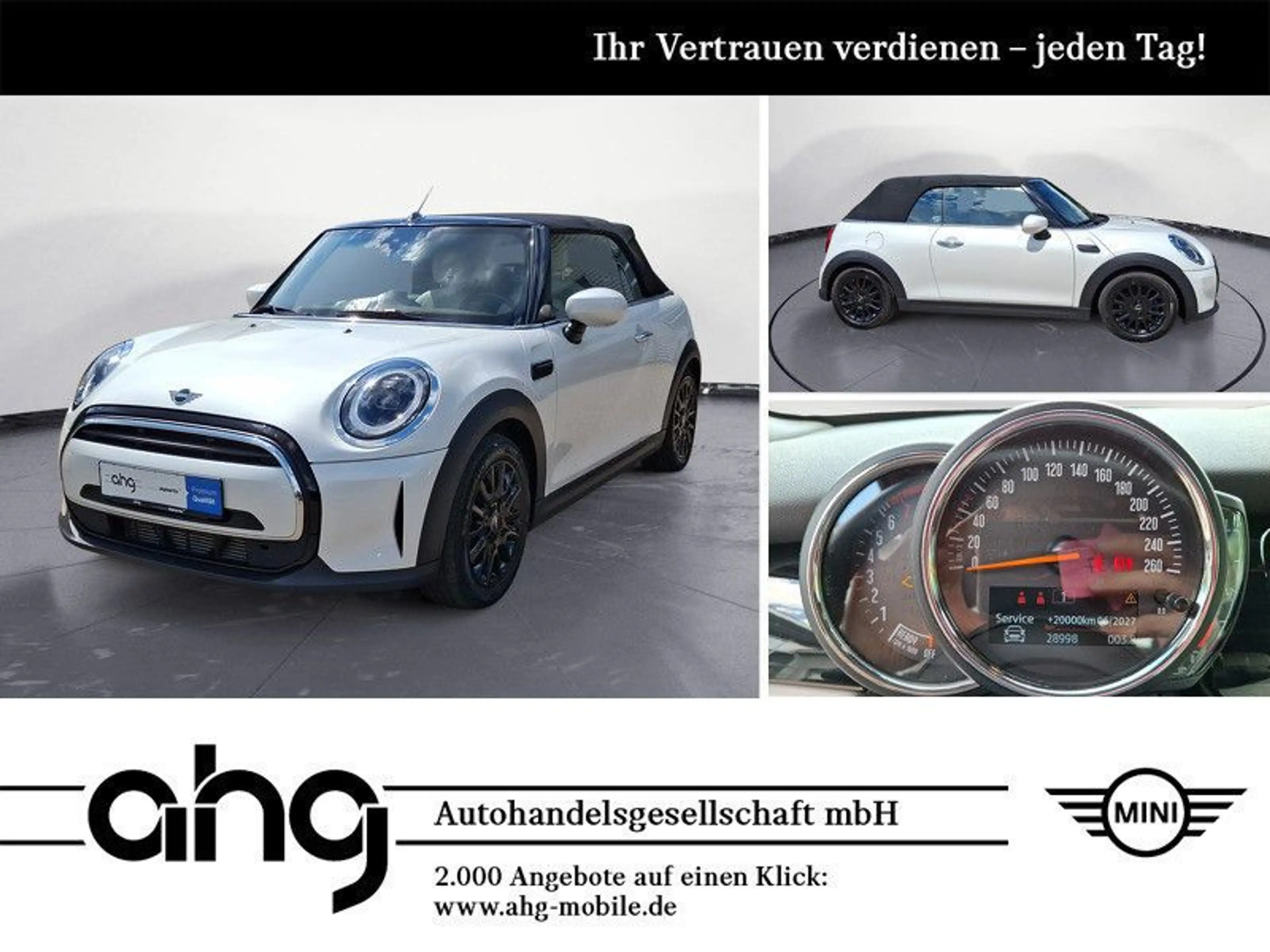 MINI Cooper Cabrio Cooper First Cabrio Classic Trim Steptr. PDC