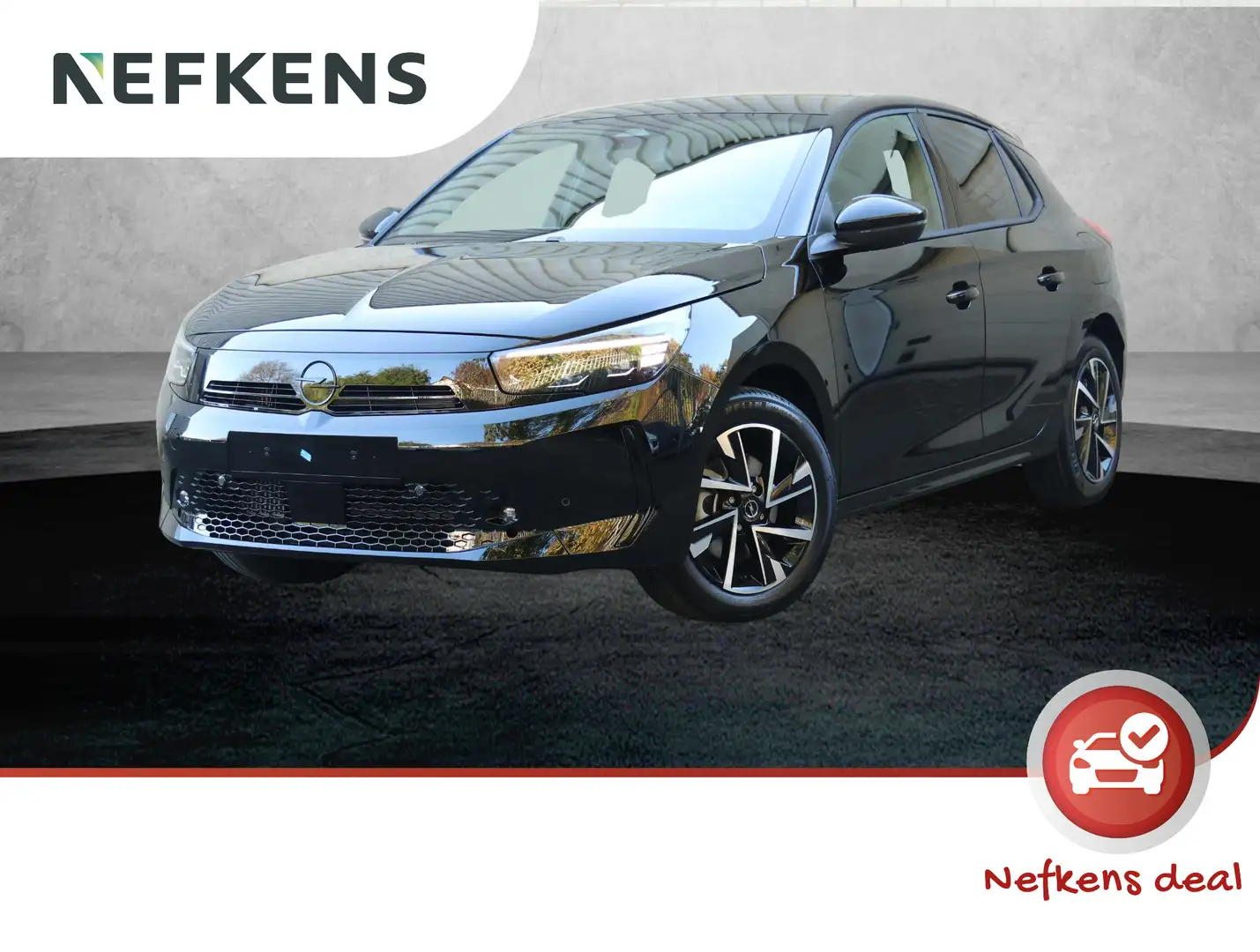 Opel Corsa 1.2 Turbo Hybrid GS | Verwarmde Stoelen en stuur e Zwart - 1