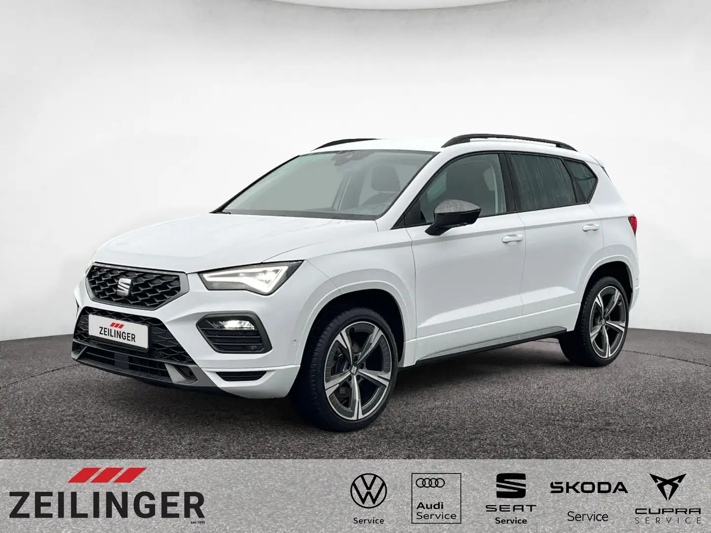 SEAT Ateca FR TSI DSG|5-J-GAR|AHK|elek.HKL|NAVI|ACC| Weiß - 1