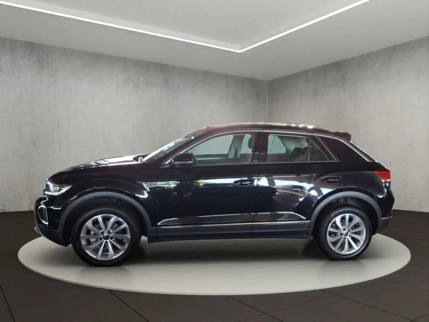 Volkswagen T-Roc Style 1.5 l TSI OPF 110 kW (150 PS ) 7-Gan Schwarz - 2