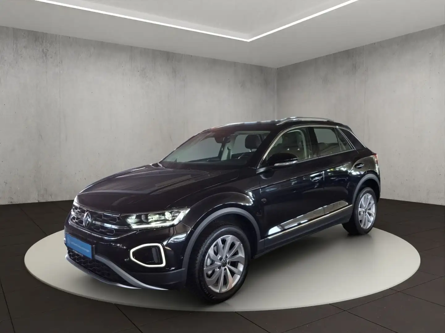 Volkswagen T-Roc Style 1.5 l TSI OPF 110 kW (150 PS ) 7-Gan Schwarz - 1