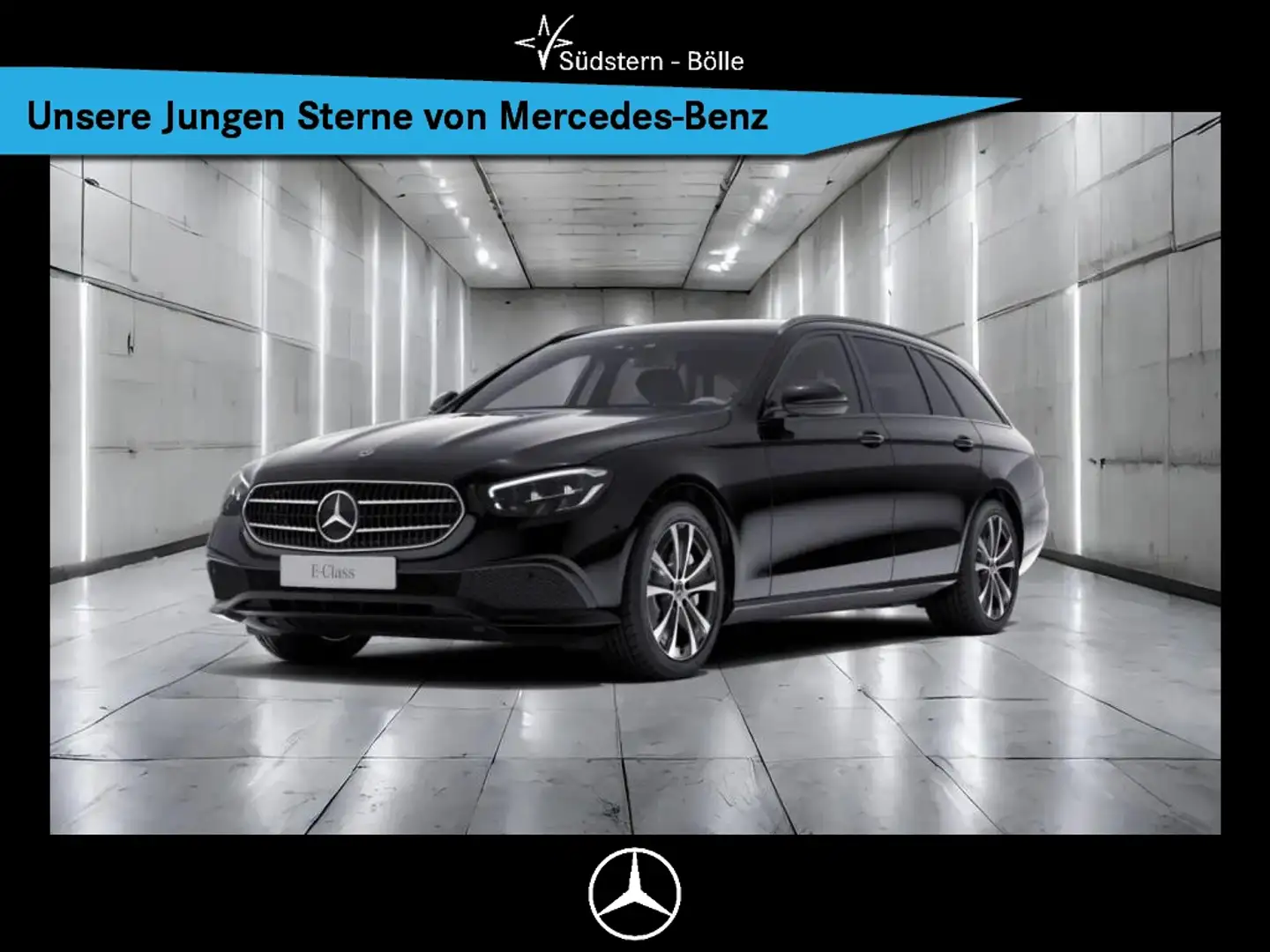 Mercedes-Benz E 300 de 4M T AVANTGARDE+AMBIENTE+DISTRO+NIGHTP. Schwarz - 1