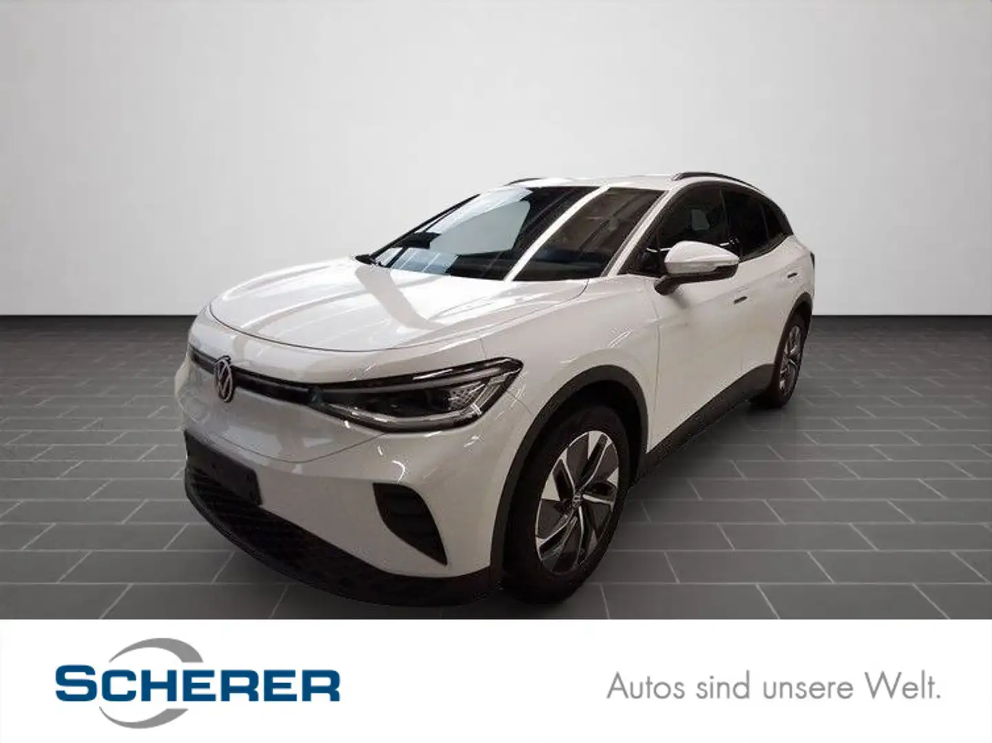 Volkswagen ID.4 Pure 52 kWh, Wärmep., Navi, Sitzh., IQLight Weiß - 1