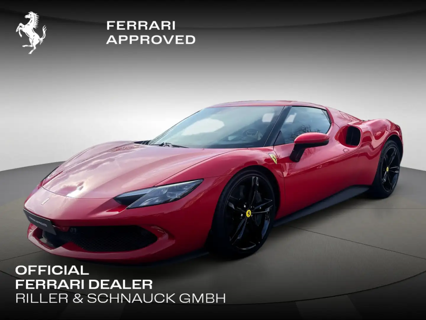 Ferrari 296 GTB PDC SHZ LEDER KAMERA NAVI ACC HUD LED Roşu - 1