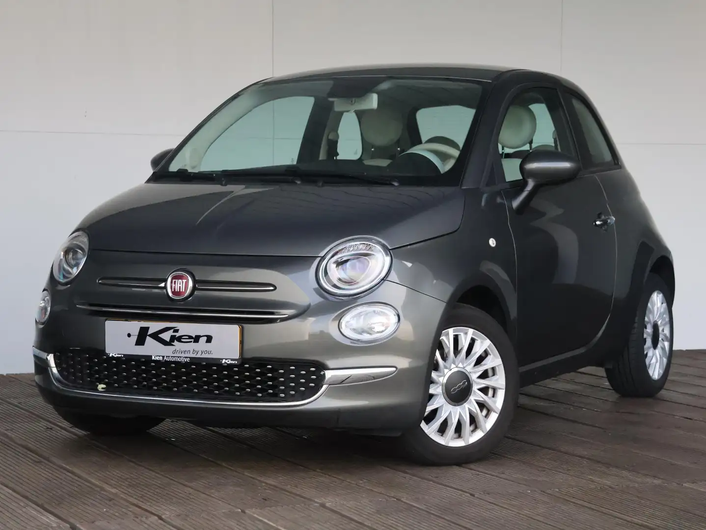 Fiat 500 1.0 Hybrid Lounge | CarPlay | Navi | Cruise Contro Gris - 2