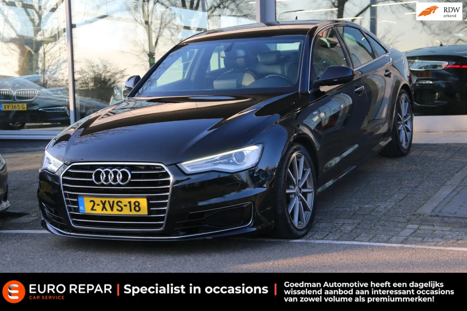 Audi A6 1.8 TFSI ultra Premium Edition S-LINE NAP! Black - 1