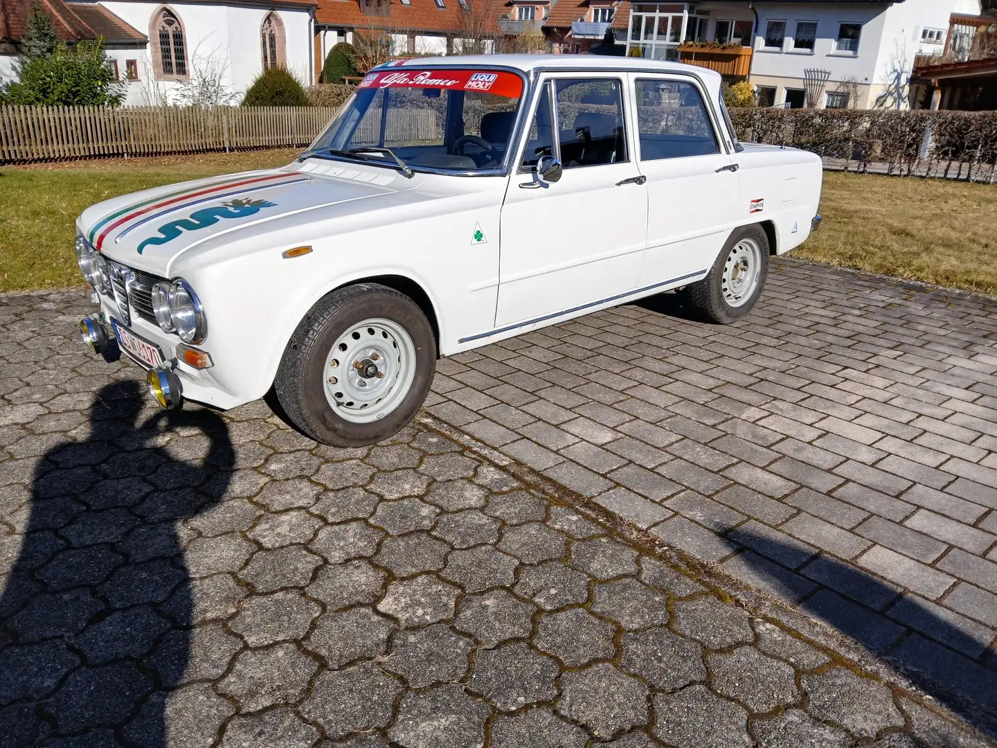 Alfa Romeo Giulia Super 1600 Biscione, Oldtimer, 2. Hand, Motor15tkm Weiß - 2