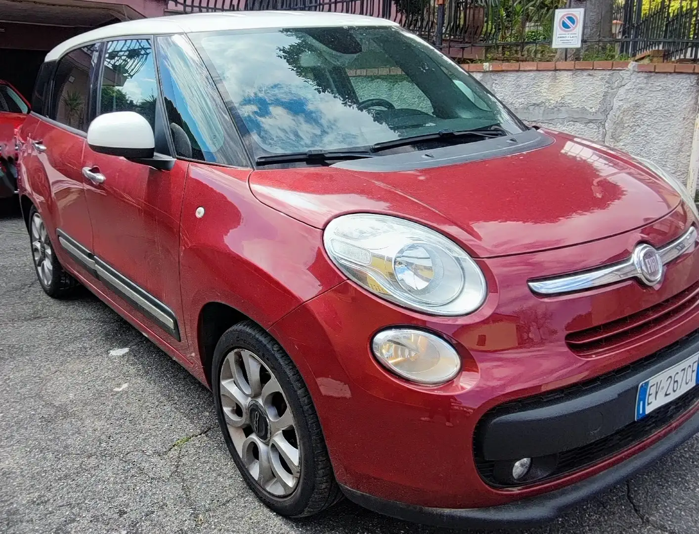 Fiat 500L 500L Living Living 1.6 mjt Lounge 105cv Rosso - 1