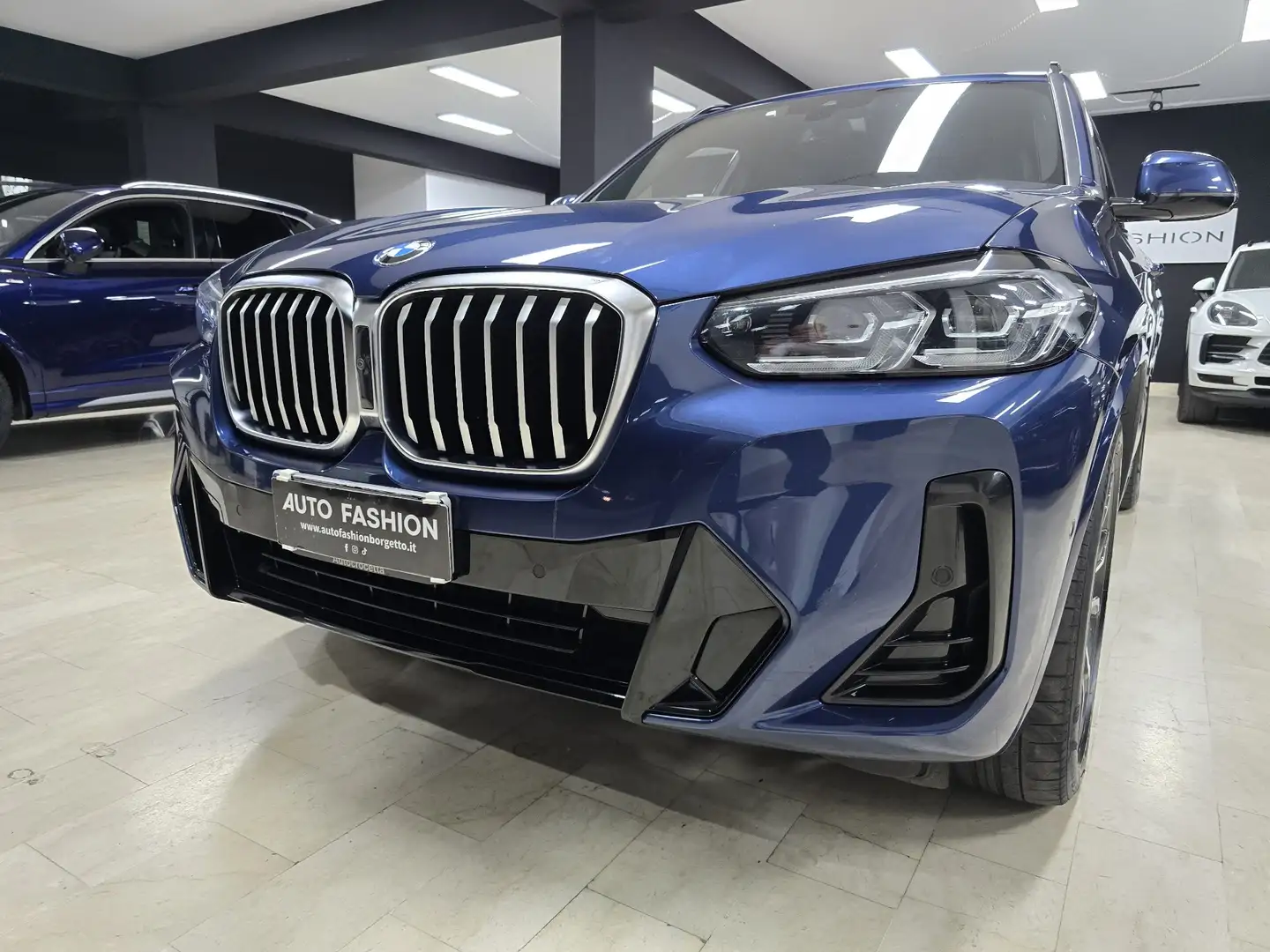 BMW X3 X3 G01 2022 xdrive20d mhev 48V Msport auto Blu/Azzurro - 2