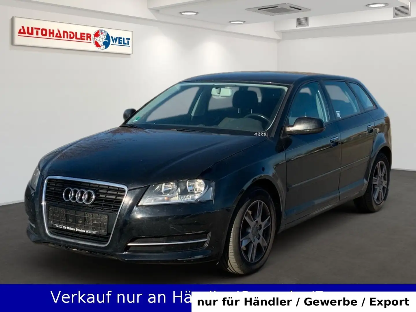 Audi A3 Sportback 1.6 MPI 5-trg. Schwarz - 1