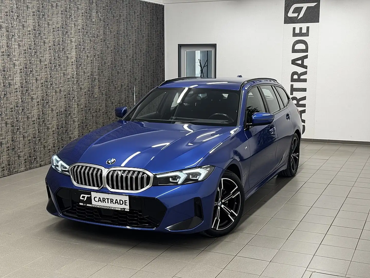 BMW 320 d 48 V xDrive Touring Aut. M-SPORTPAKET / LED/ ... Blau - 2