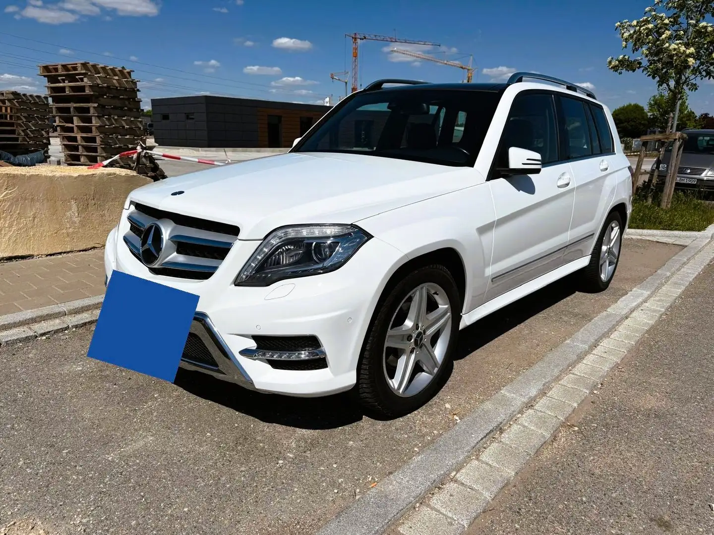 Mercedes-Benz GLK 220 CDI 4MATIC AMG Pano Ahk Totwi SpurWarner Weiß - 1