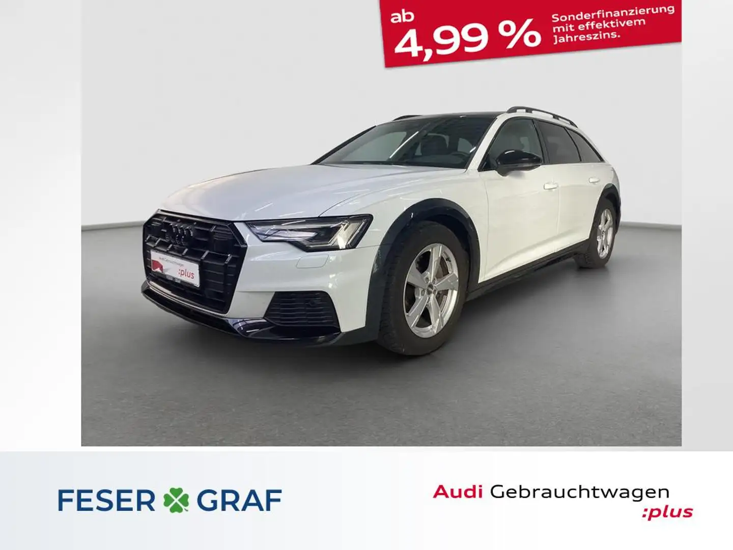 Audi A6 allroad 45 TDI Matrix HUD Pano B&O 360° Stdhz. Blanc - 1