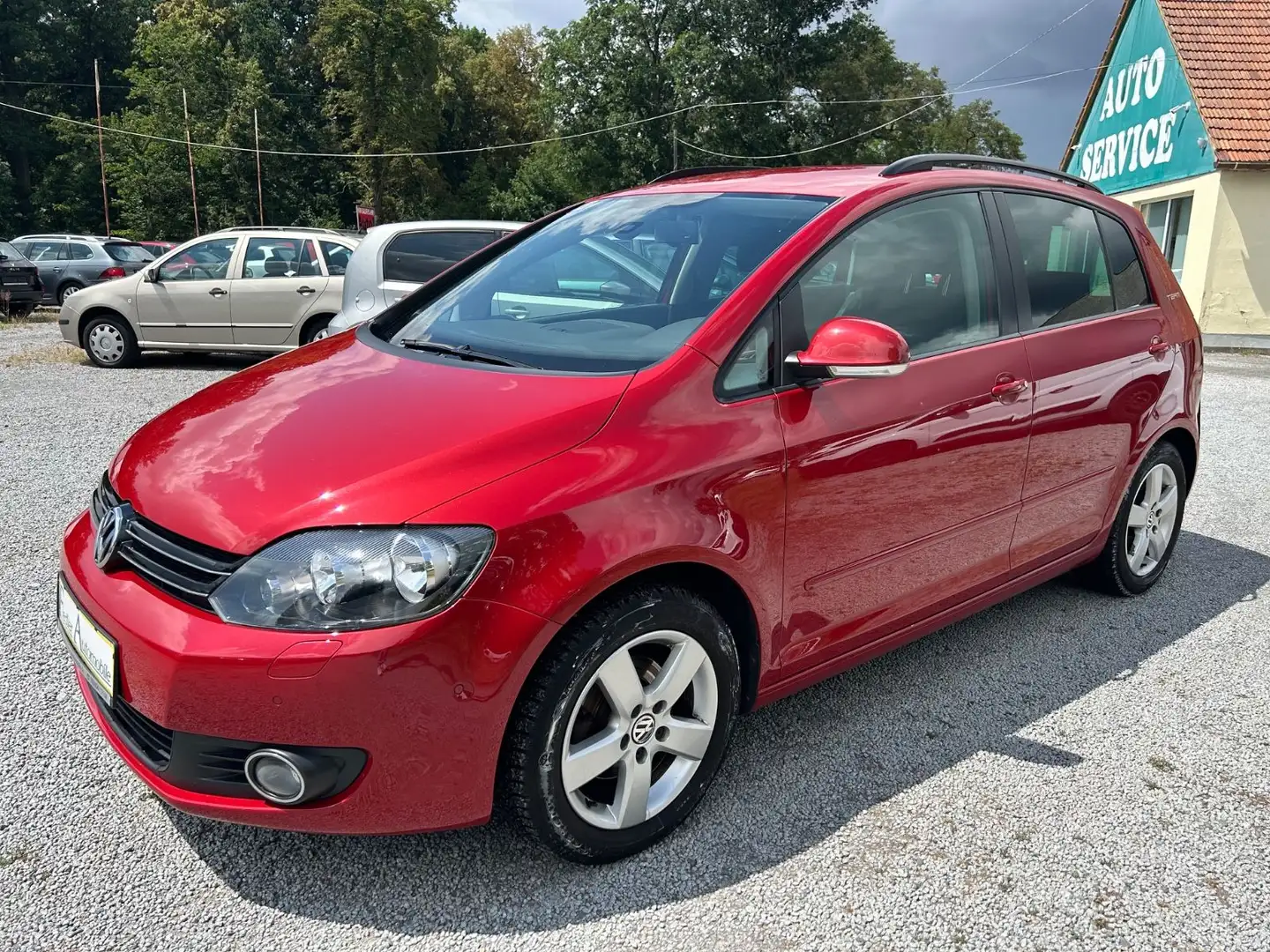 Volkswagen Golf Plus 1.2 TSI Team/Klimaaut/Sitzhz/Tempo/AHK Rot - 1