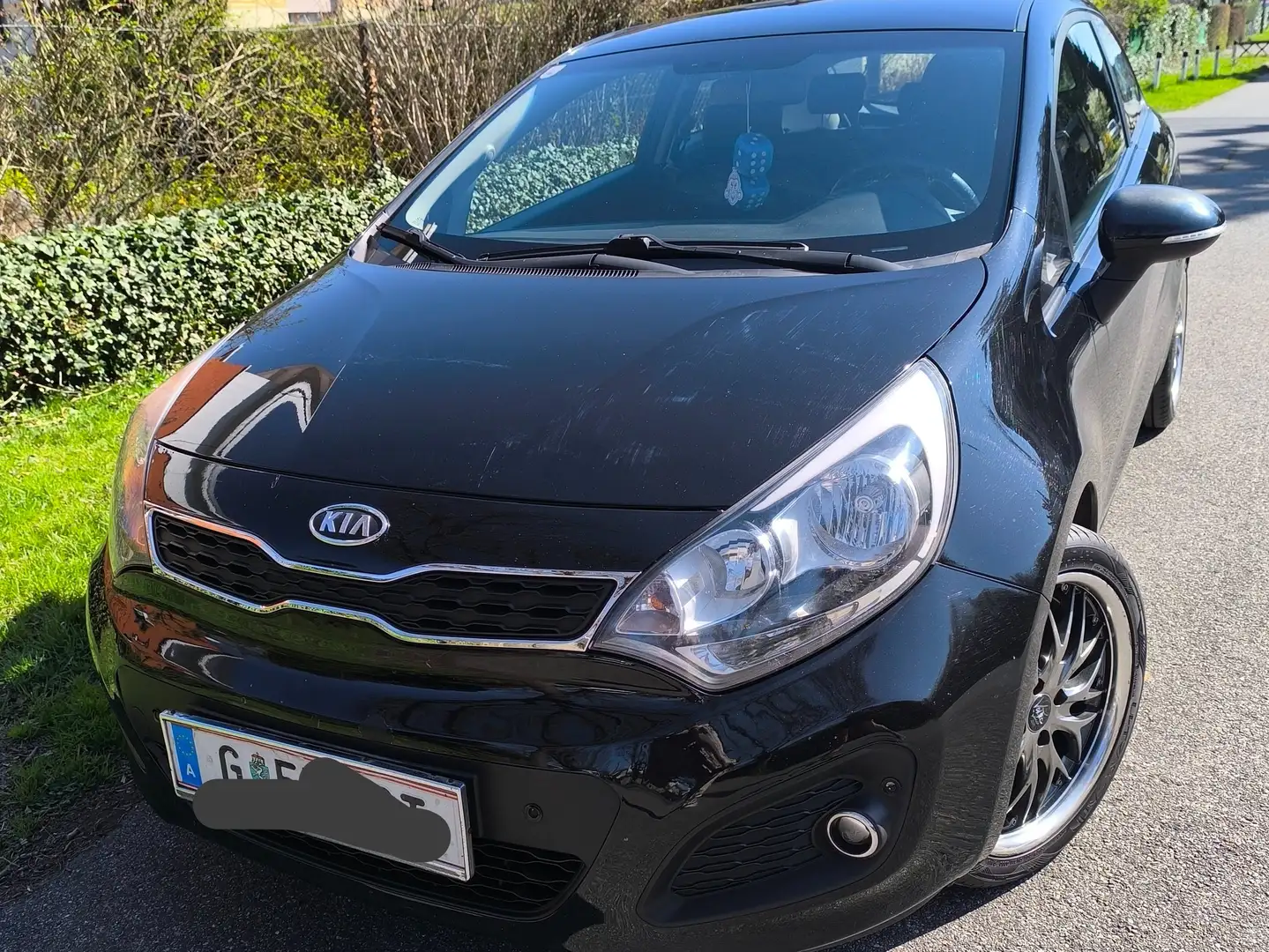Kia Rio Rio 1,2 CVVT Motion Motion Schwarz - 1