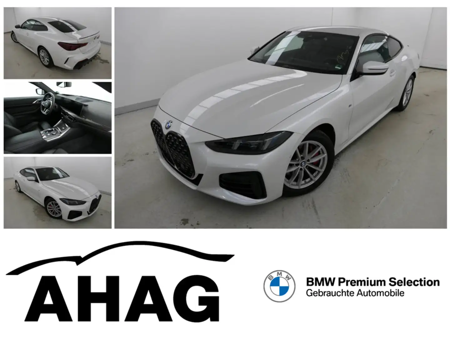 BMW 430 i xDrive Coupe M Sportpaket Innovationsp. RFT Weiß - 1