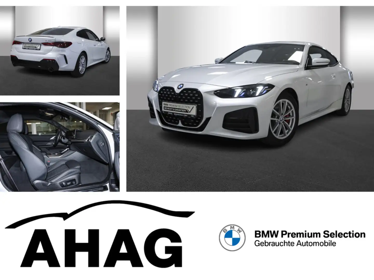 BMW 430 i xDrive Coupe M Sportpaket Innovationsp. RFT Weiß - 1