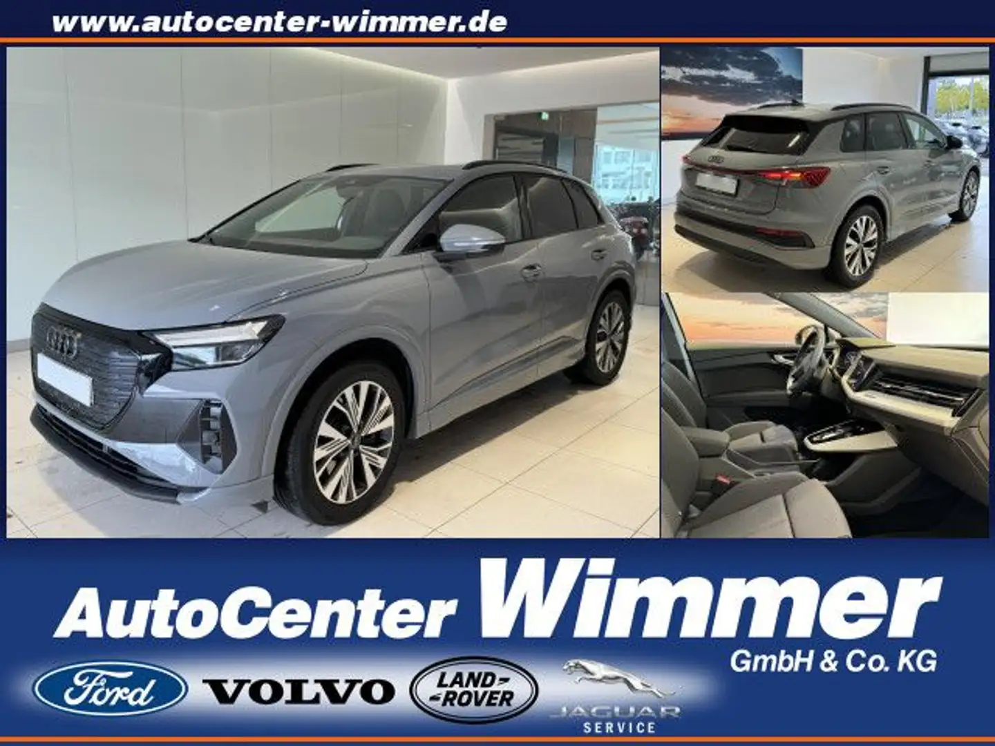 Audi Q4 e-tron Q4 45 quattro e-tron Navi LED Klima Einparkhilfe Grau - 1
