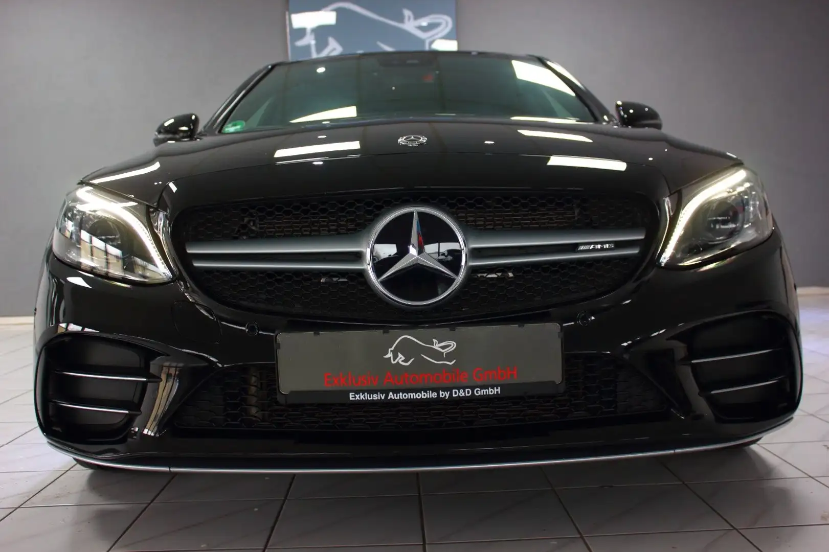 Mercedes-Benz C 43 AMG 4M 9G Limo~DEUTSCH+UNFALLFREI+M-BEAM+PA Zwart - 2