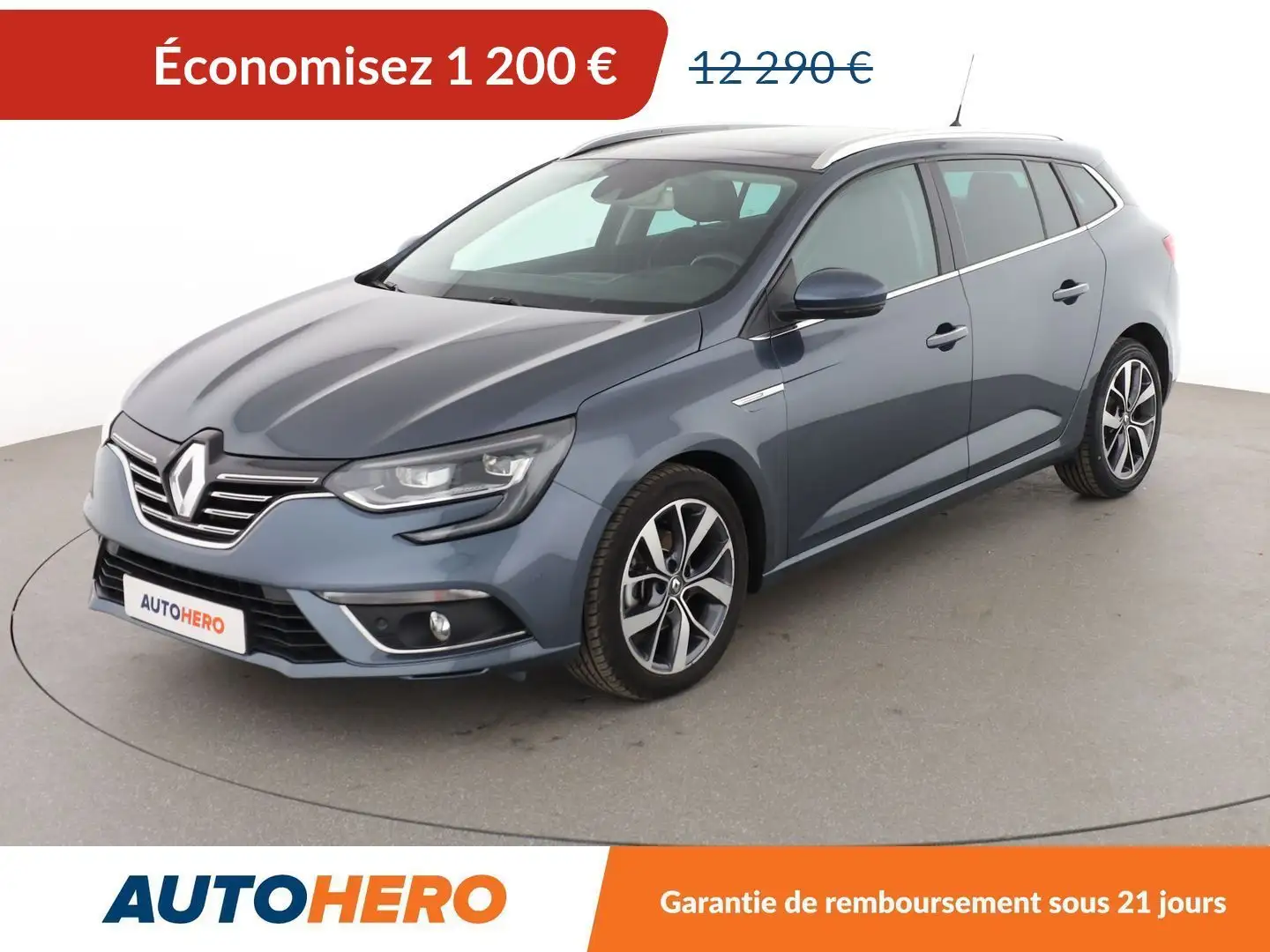Renault Megane Estate 1.2 TCe Energy Intens Gris - 1