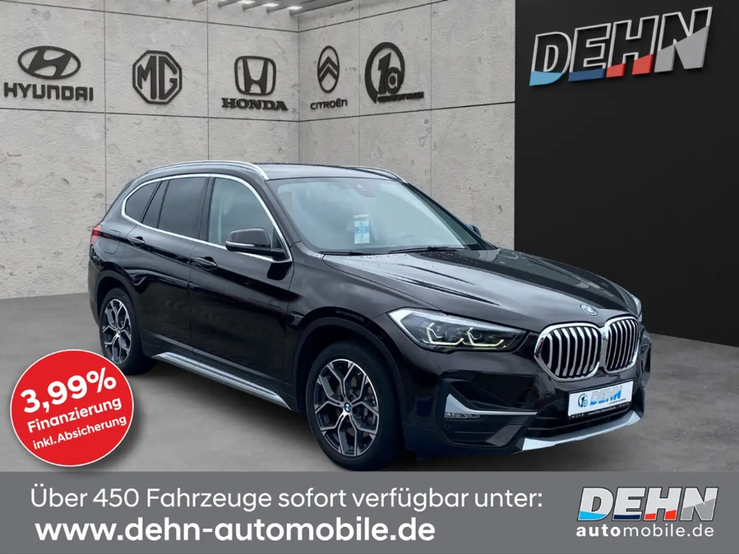 BMW X1 25e xLine AHK Navi SHZ 18LMF VZE el.HKl.DAB Braun - 1