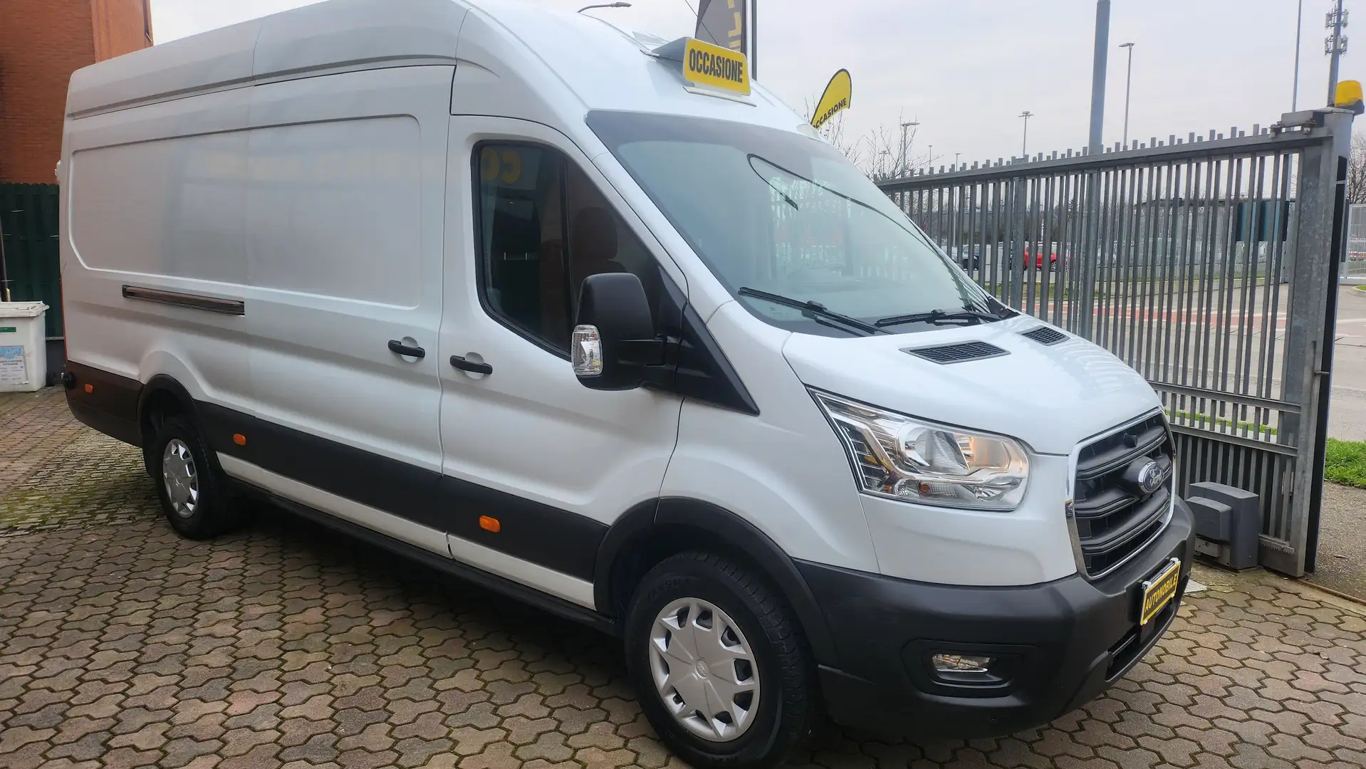 Ford Transit 350 L4 H3 jumbo 2.0 tdci cv 170 Targa GG575JY Bianco - 2