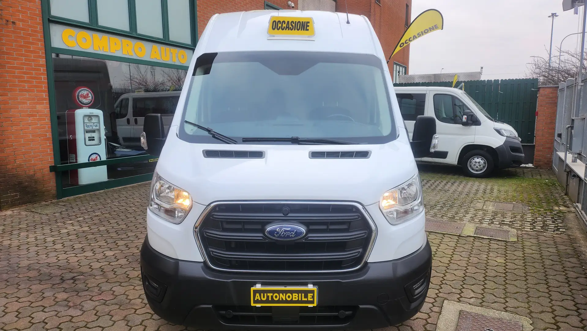 Ford Transit 350 L4 H3 jumbo 2.0 tdci cv 170 Targa GG575JY Bianco - 1