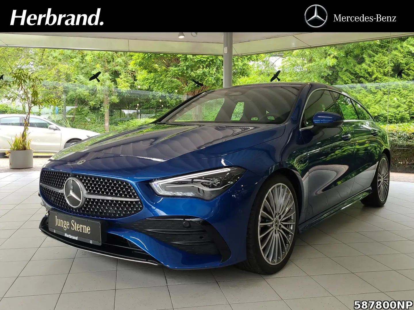 Mercedes-Benz CLA 200 AMG KAMERA 19"  KeylessGO Bleu - 1
