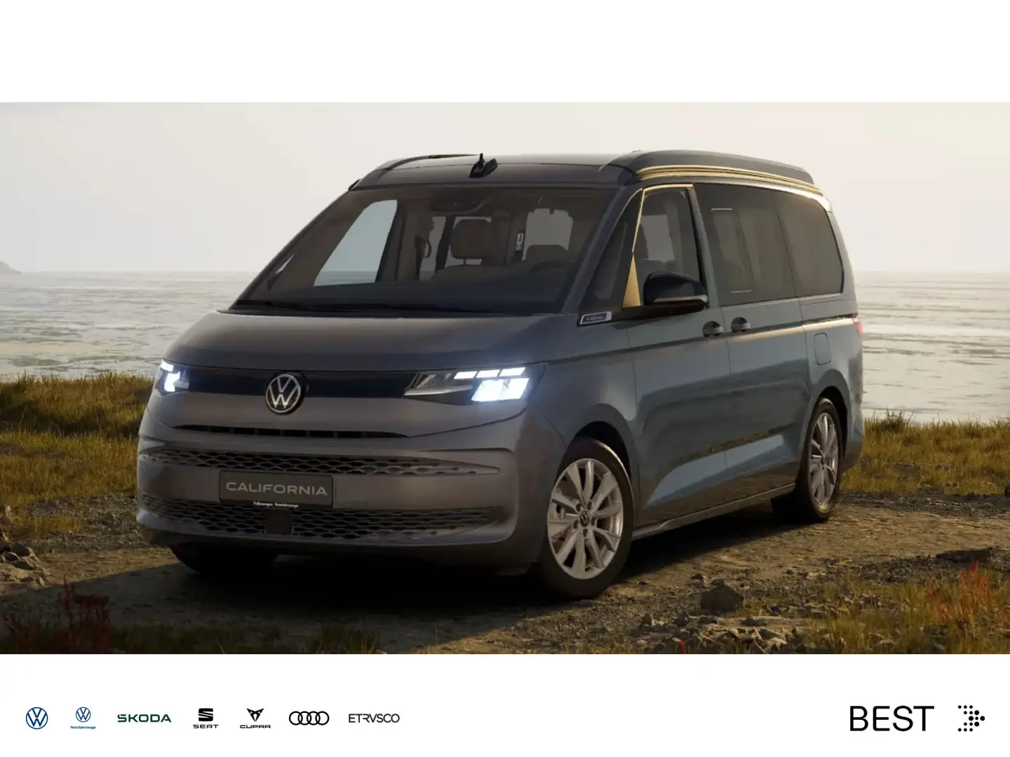 Volkswagen Beach Camper 2.0 l TDI *AHK*ACC*MFK*P Gris - 1