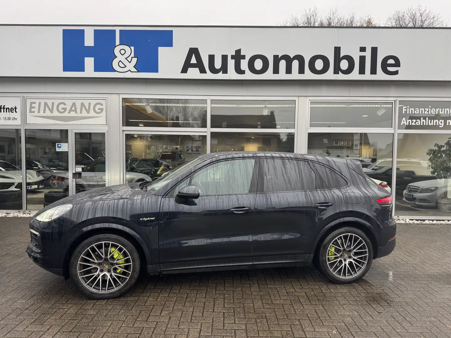 Porsche Cayenne Pano 21 BOSE Luftf. AHK Blauw - 1