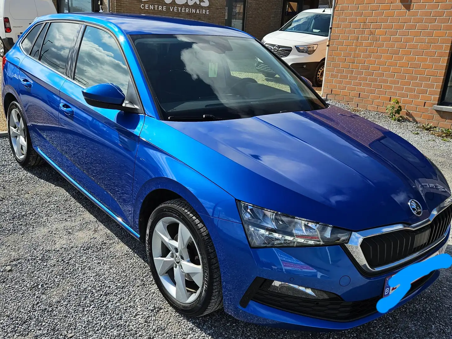 Skoda Scala Scala 1.0 TSI Ambition DSG Blauw - 1
