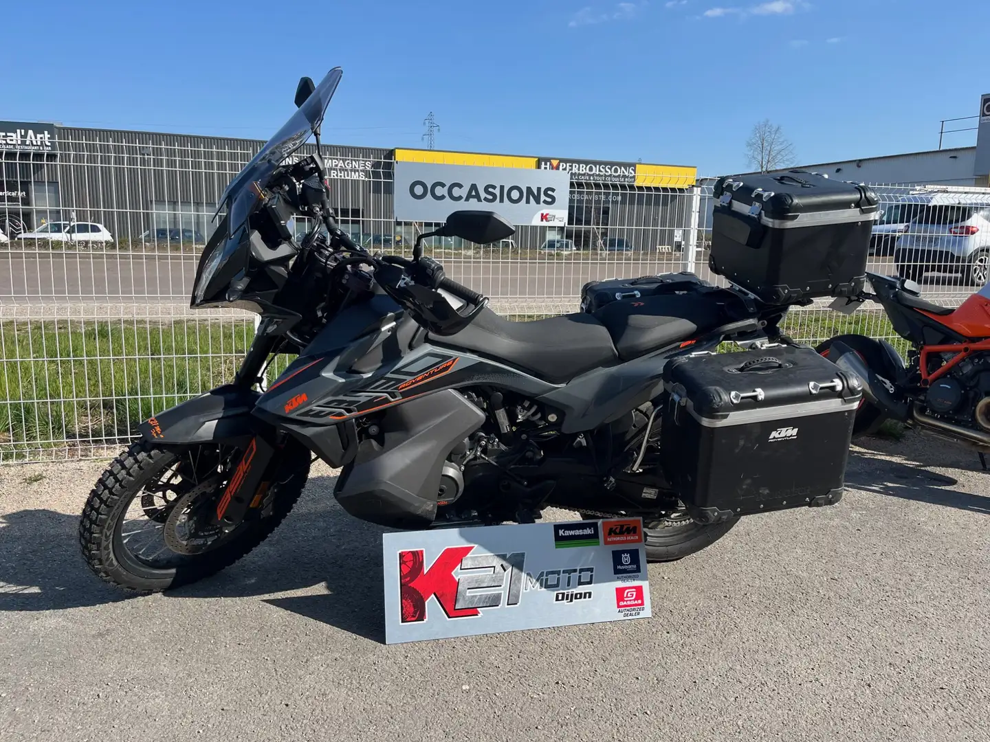 KTM 890 Adventure Gris - 1