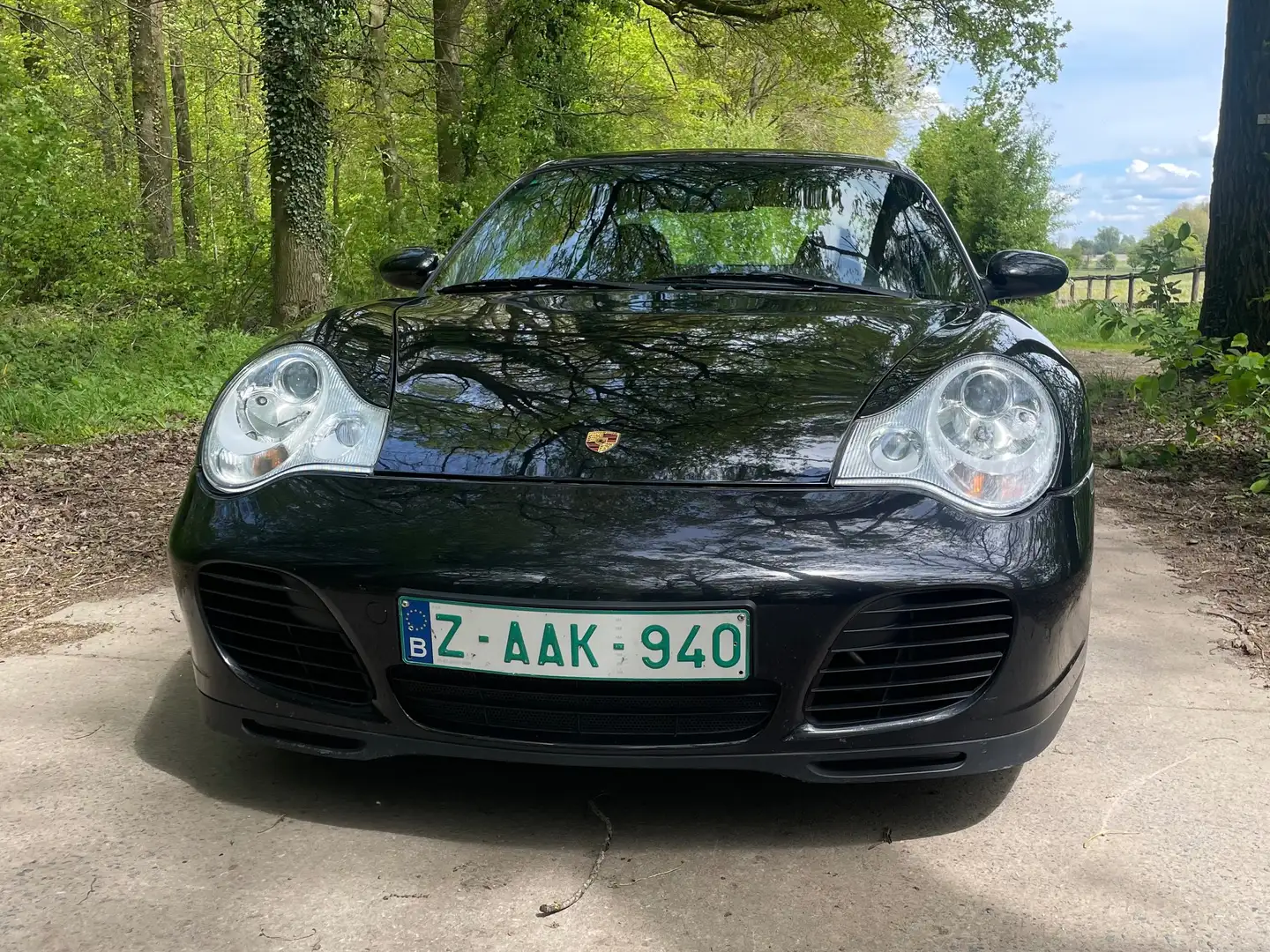 Porsche 996 3.6i Coupé toit ouvrant, échappement sport Noir - 2