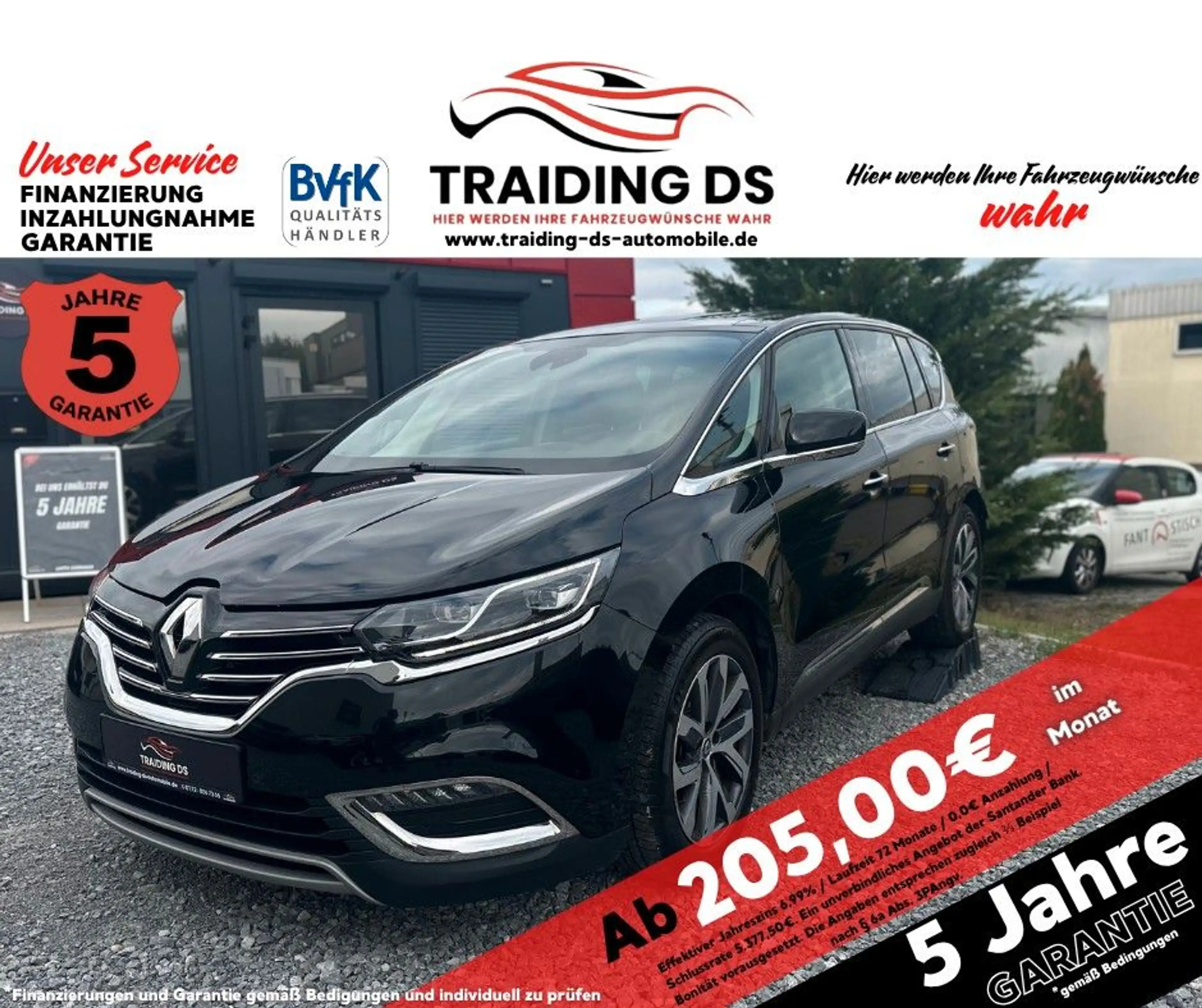 Renault Espace ESPACE--7 SITZE-- BOSE/PANO/TOT. WINKEL/GARANTIE